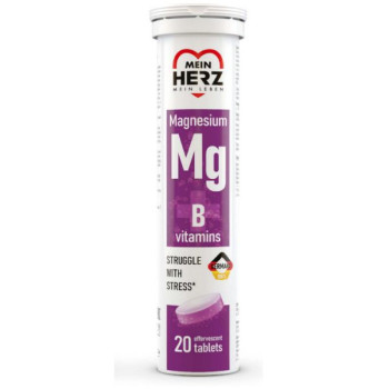 МАЙН ХЕРЦ МАГНИЙ+ВИТАМИН B ТАБ. ШИП. АПЕЛЬСИН 4,1Г №20 БАД в Ижевске