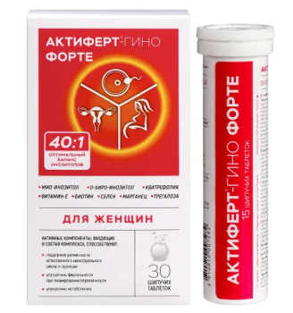 АКТИФЕРТ-ГИНО ФОРТЕ ТАБ.ШИП. №30 БАД в Твери