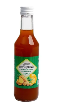 СИРОП ИМБИРНЫЙ С ЗЕЛЕНЫМ ЧАЕМ И ЛИМОНОМ ФРЕШ 250М БАД в Салехарде