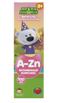 МИ-МИ-МИШКИ ВИТ-МИН КОМПЛ. ВИТАГЕЛЬ Д/ДЕТЕЙ КЛУБНИКА 100МЛ БАД в Ханты-Мансийске
