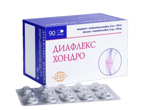 ДИАФЛЕКС ХОНДРО КАПС. 50МГ №90 в Москве