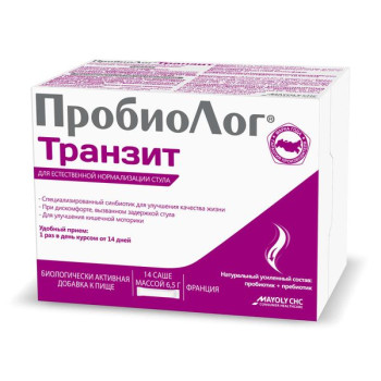 ПРОБИОЛОГ  ТРАНЗИТ ПОР-САШЕ. №14 БАД в Москве