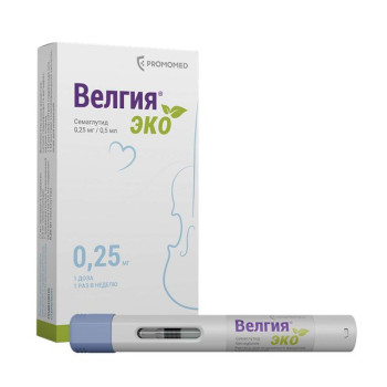 ВЕЛГИЯ ЭКО Р-Р П/К ВВЕД. 0,25МГ/ДОЗА 0,5МЛ ШПРИЦ-РУЧКА (+ 4 ИГЛ) в Самаре