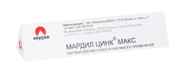 МАРДИЛ ЦИНК МАКС Р-Р ДЛЯ НАРУЖ ПРИМ С МИКРОКАПИЛЛЯРАМИ 0,5МЛ в Ярославле