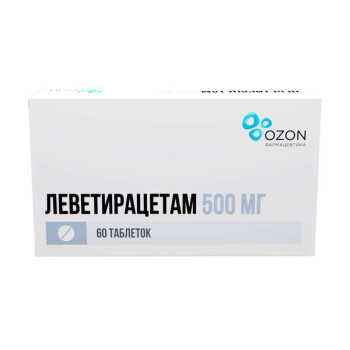ЛЕВЕТИРАЦЕТАМ ТАБ. П.П.О.500МГ №60 ОЗН в Калуге