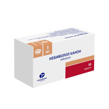 НЕБИВОЛОЛ КАНОН ТАБ. 5МГ №56 в Саратове