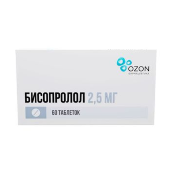 БИСОПРОЛОЛ ТАБ. П.П.О. 2,5МГ №60 ОЗН в Самаре