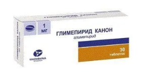 ГЛИМЕПИРИД ТАБ. 1МГ №30 КНФ в Санкт-Петербурге