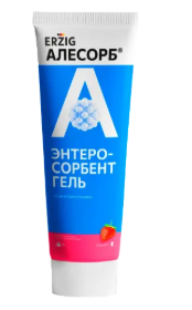АЛЕСОРБ ЭНТЕРОСОРБЕНТ ГЕЛЬ ЭРЦИГ ТУБА 230Г КЛУБНИКА БАД в Санкт-Петербурге