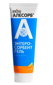 АЛЕСОРБ ЭНТЕРОСОРБЕНТ ГЕЛЬ ЭРЦИГ ТУБА 230Г АПЕЛЬСИН БАД  в Перми