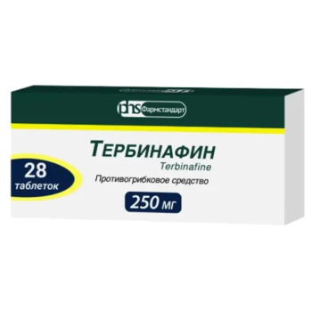 ТЕРБИНАФИН ТАБ. 250МГ №28 ФСД в Твери