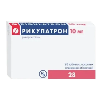РИКУЛАТРОН РИКУЛАТРОН ТАБ. П.П.О. 10МГ №28 в Ростове-на-Дону