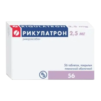 РИКУЛАТРОН РИКУЛАТРОН ТАБ. П.П.О. 2,5МГ №56 в Ростове-на-Дону