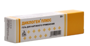 ДИКЛОГЕН ПЛЮС  ГЕЛЬ 1% ТУБА 30Г в Йошкар-Оле