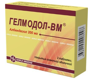 ГЕЛМОДОЛ-ВМ ТАБ. П.П.О. 200МГ №2 в Иркутске