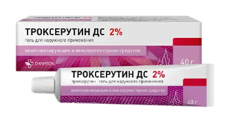 ТРОКСЕРУТИН ДС  ГЕЛЬ 2% 40Г в Иркутске