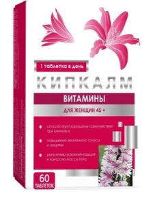 КИПКАЛМ ВИТАМИНЫ ДЛЯ ЖЕНЩИН 45+ КАПС. №60 БАД в Москве