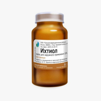 ИХТИОЛ МАЗЬ 10% 25Г ТУФ в Калуге