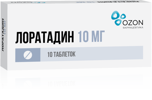 ЛОРАТАДИН ТАБ. 10МГ №10 ОЗН в Казань