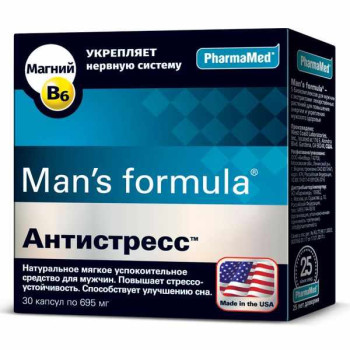 МЕН-С ФОРМУЛА АНТИСТРЕСС КАПС №30 БАД в Абакане