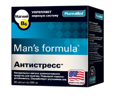 МЕН-С ФОРМУЛА АНТИСТРЕСС КАПС №60 БАД в Мурманске