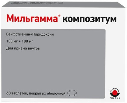 МИЛЬГАММА КОМПОЗИТУМ ТАБ. №60 в Чебоксарах